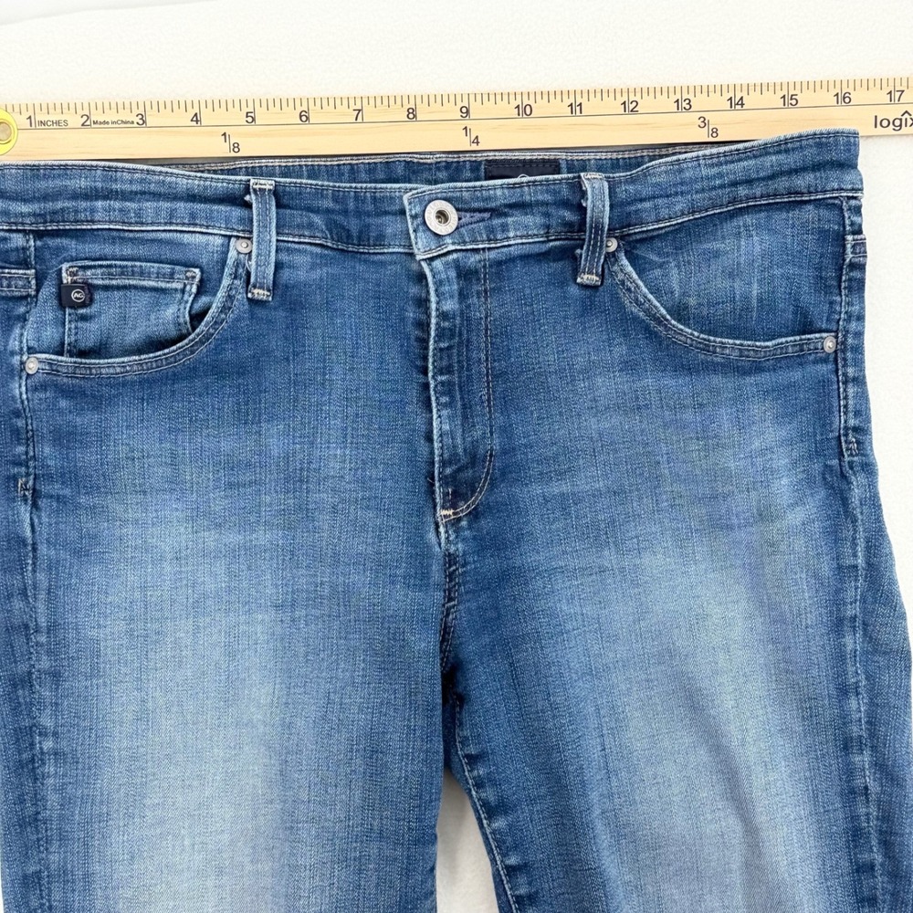 AG Adriano Goldschmied The Stevie Ankle Jeans Womens 30R Slim Straight Stretch - Picture 5 of 12